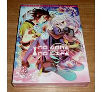 NO GAME NO LIFE Serie Completa 12 Episodi 3 DVD Nuovo Sigillato (Non Aperto)