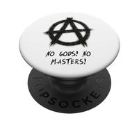 "No Gods! No Masters!", Punks, Punk-Rock, Anarchy PopSockets PopGrip Adesivo