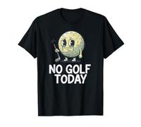 No Golf Oggi Divertente Triste Stickman Golfisti Maglietta