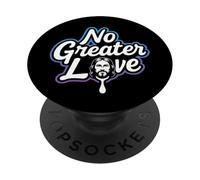 No Greater Love Gesù - Vintage Christian Faith PopSockets PopGrip Adesivo
