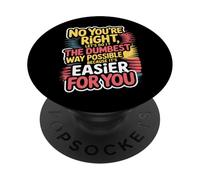 No, hai ragione, facciamolo nel modo più stupido possibile PopSockets PopGrip Adesivo