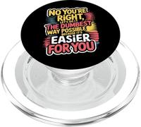 No, hai ragione, facciamolo nel modo più stupido possibile PopSockets PopGrip per MagSafe