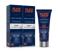 NO HAIR CREW - 2 x 200 ml Crema Depilatoria per il Corpo, per Uomini (Set di 2 x 200 ml)