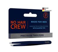 NO HAIR CREW Pinzette di precisione per uomo - Affilate a mano in Germania in acciaio inossidabile.