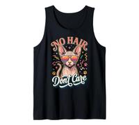 No Hair Don't Care Sphynx Cat Canotta