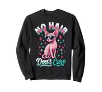 No Hair Don't Care Sphynx Cat Felpa