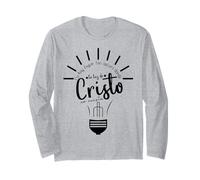 No Hay lugar Tan Oscuro Donde la Luz de Dios No Brille Maglia a Manica