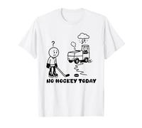 No Hockey Oggi Divertente Per Un Amante Giocatore Di Hockey Su Ghiaccio Maglietta