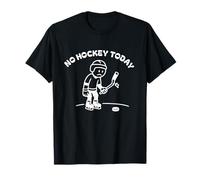 No Hockey Oggi Divertente Per Un Amante Giocatore Di Hockey Su Ghiaccio Maglietta