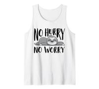 No Hurry No Worry, Super Sloth, Simpatico Animale per Uomini e Donne Canotta