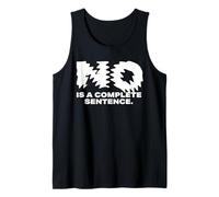 No Is A Complete Sentence - Citazione Motivazionale ispiratrice Canotta