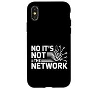 No It's Not The Network Programmer Tech Joke |---- Custodia per iPhone X/XS