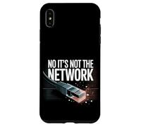 No It's Not The Network Programmer Tech Joke - Custodia per iPhone XS Max