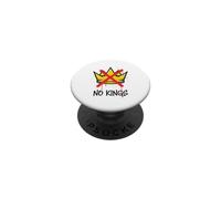 No Kings Anti Crown Graffiti Street Style PopSockets PopGrip Adesivo