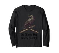 No Kings Day Crow 28 Marzo 2026 Protesta per la democrazia Americana Maglia a Manica