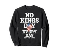 No Kings Day segno di protesta Felpa