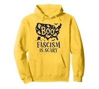 No Kings in America Fight Oligarchy Resist Fascism Halloween Felpa con Cappuccio