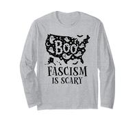 No Kings in America Fight Oligarchy Resist Fascism Halloween Maglia a Manica