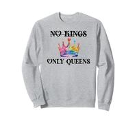 No Kings in America Only Queens Gay Pride Queer LGBTQ Ally Felpa