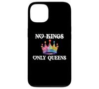No Kings in America Only Queens Queer Ally Gay Pride LGBTQ Custodia per iPhone 13