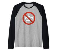 No Kings in America Political Protest Crown Design Maglia con Maniche Raglan