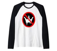No Kings in America Political Protest Crown Design Maglia con Maniche Raglan