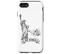 No Kings In America Political Protest Statue of Liberty Custodia per iPhone SE (2020) / 7/8