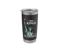 No Kings In America Since 1776 Bicchiere termico in acciaio inox doppia parete