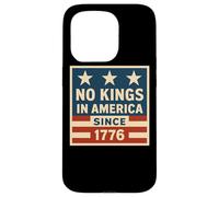 No Kings In America Since 1776 Democracy 4 luglio Vintage Custodia per iPhone 15 Pro