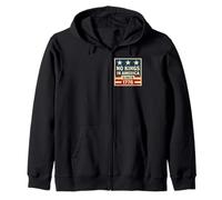 No Kings In America Since 1776 Democracy 4 luglio Vintage Felpa con Cappuccio
