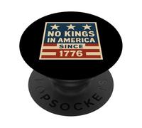 No Kings In America Since 1776 Democracy 4 luglio Vintage PopSockets PopGrip Adesivo