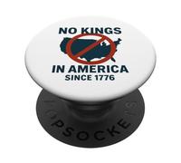 No Kings In America Since 1776 Democracy 4 luglio Vintage PopSockets PopGrip Adesivo