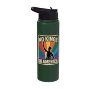 No Kings In America Since 1776 Stainless Steel Insulated Water Bottle
