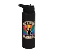 No Kings In America Since 1776 Stainless Steel Insulated Water Bottle