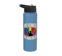 No Kings In America Since 1776 Stainless Steel Insulated Water Bottle