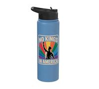 No Kings In America Since 1776 Stainless Steel Insulated Water Bottle