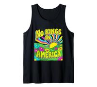 No Kings in America - Sole Hippie Psichedelico retrò Anni '60 Canotta
