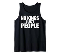 No Kings Just People libertà Dichiarazione di uguaglianza Testo Minimo Canotta
