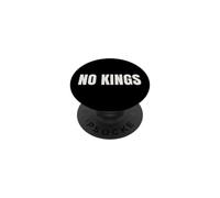 No Kings Niente Re Protesta Democrazia Messaggio PopSockets PopGrip Adesivo