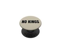 No Kings Niente Re Protesta Democrazia Messaggio PopSockets PopGrip Adesivo