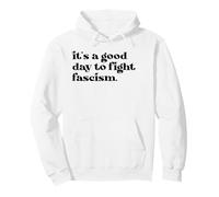 No Kings Protect Democracy It's A Good Day to Fight Fascism Felpa con Cappuccio