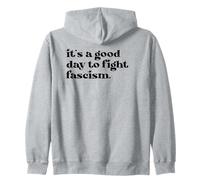 No Kings Protect Democracy It's A Good Day to Fight Fascism Felpa con Cappuccio