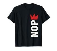 No Kings Protest Sign Nope Vertical Maglietta