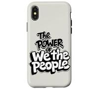 No Kings Protest the Power of We the People March Custodia per iPhone X/XS