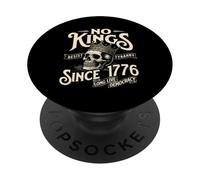 No Kings Since 1776 - Resisti alla Tirannia - Lunga vita alla democrazia PopSockets PopGrip Adesivo