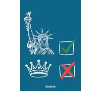 No Kings Since 1776 Usa 4Th Of July Free Notebook: Notebook Journal College Ruled | 120 Pages | 6 x 9 Size | Gift