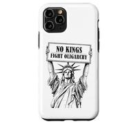 No Kings Statue Of Liberty Fight Oligarchy Custodia per iPhone 11 Pro