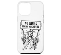 No Kings Statue Of Liberty Fight Oligarchy Custodia per iPhone 12 Pro Max