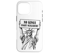 No Kings Statue Of Liberty Fight Oligarchy Custodia per iPhone 16 Pro Max