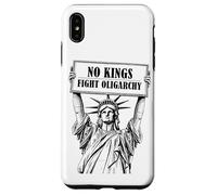 No Kings Statue Of Liberty Fight Oligarchy Custodia per iPhone XS Max